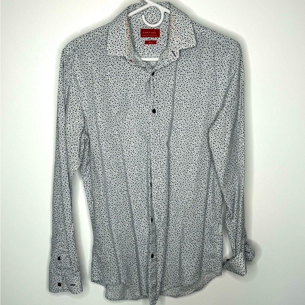 Zara Man Slim Fit Button Down - Medium